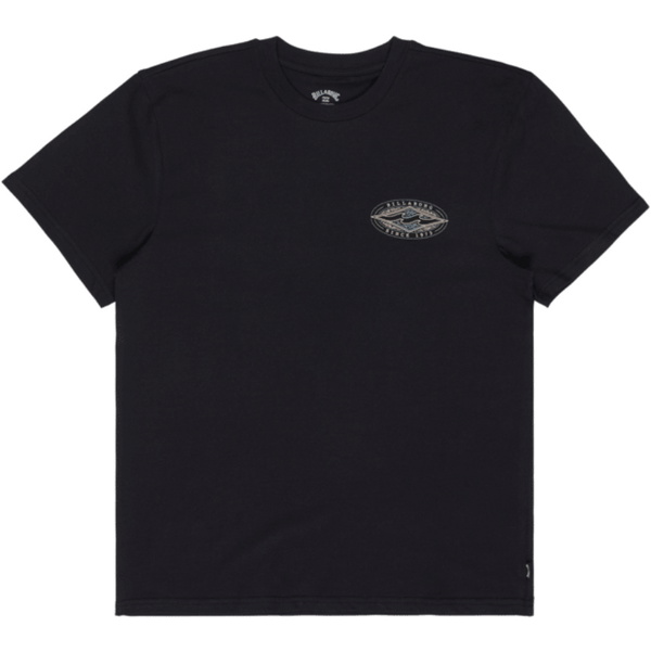 2026 Billabong Mens Diamond Vision T-Shirt EBYZT00619 - Black